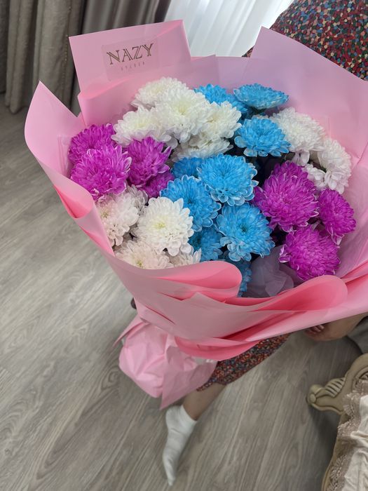 Свежий букет обедте алынган