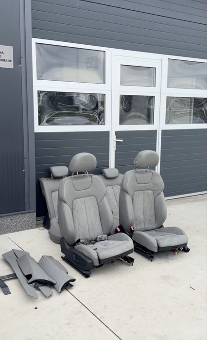 Interior Audi A6 c8 A7 4k 2018-2025 full electric alcantara