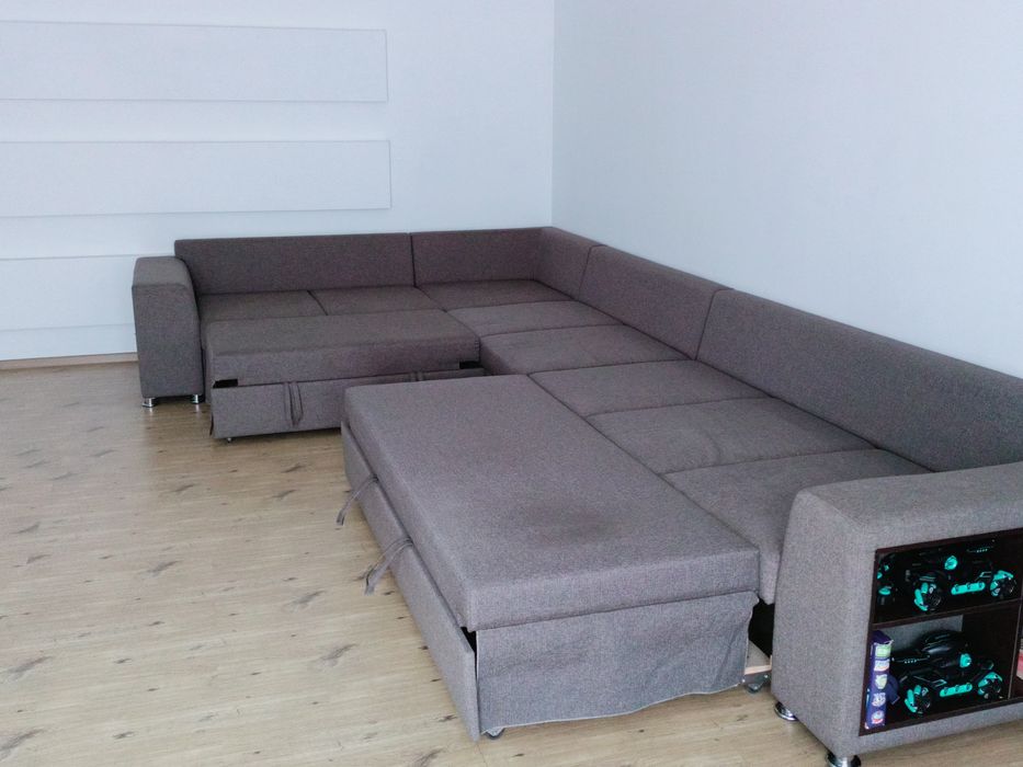 Диван, очень большой, угловой, трансформер