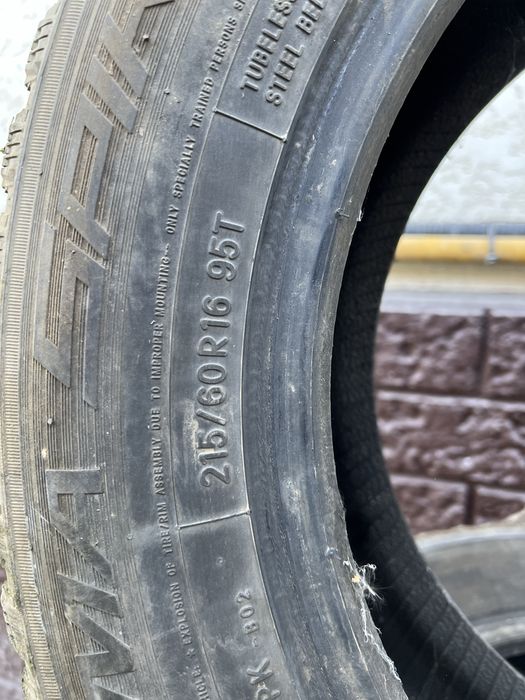 Покрышки 215/60/R16