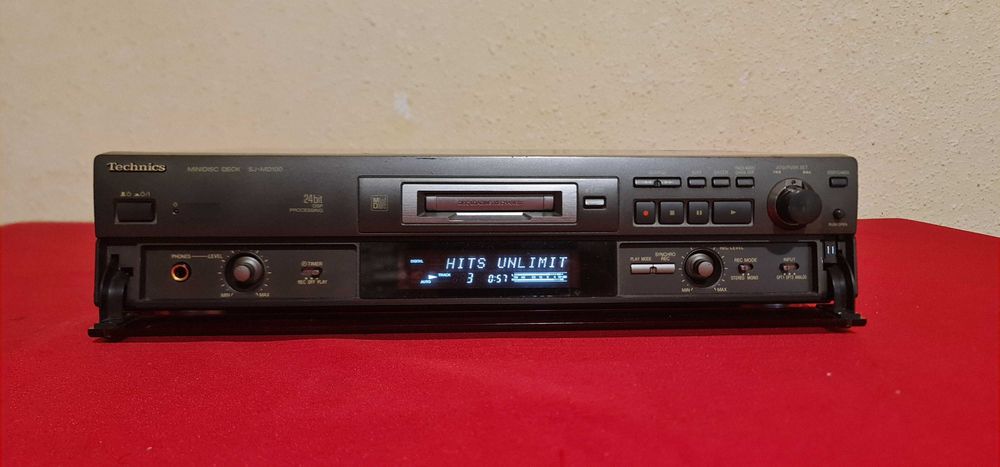 Technics SJ-MD100 Mini Disc Recorder