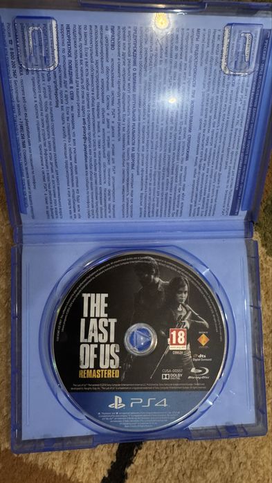 Продам диск The Last Of Us полностью на русском языке.