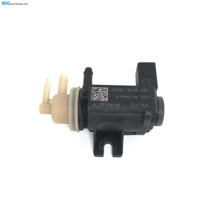 Supapa Electrovalva Vacum Vacuum Skoda Fabia 2 1.6 TDI CAYB CAYC CAYA 2007 - 2014 Cod 1K0906627B 04L131051F [N0431]