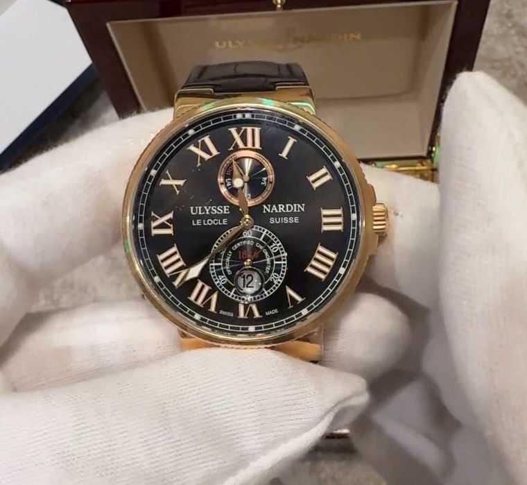 Ulysse Nardin Maxi Marine Chronometer – 18K Rose Gold