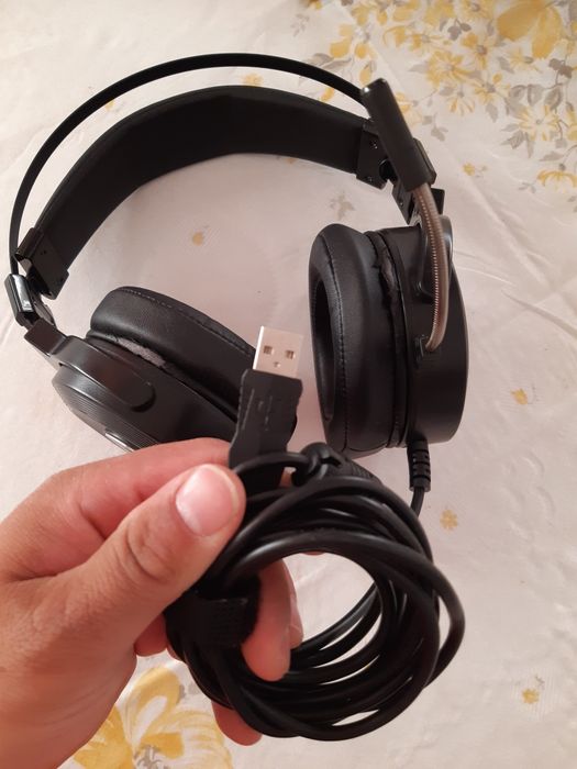 Casti Gaming Negre