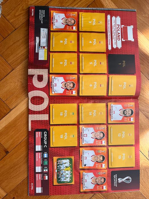 Album panini cupa mondială 2022(am investit 405 lei)are Ronaldo messi mbappe neymar