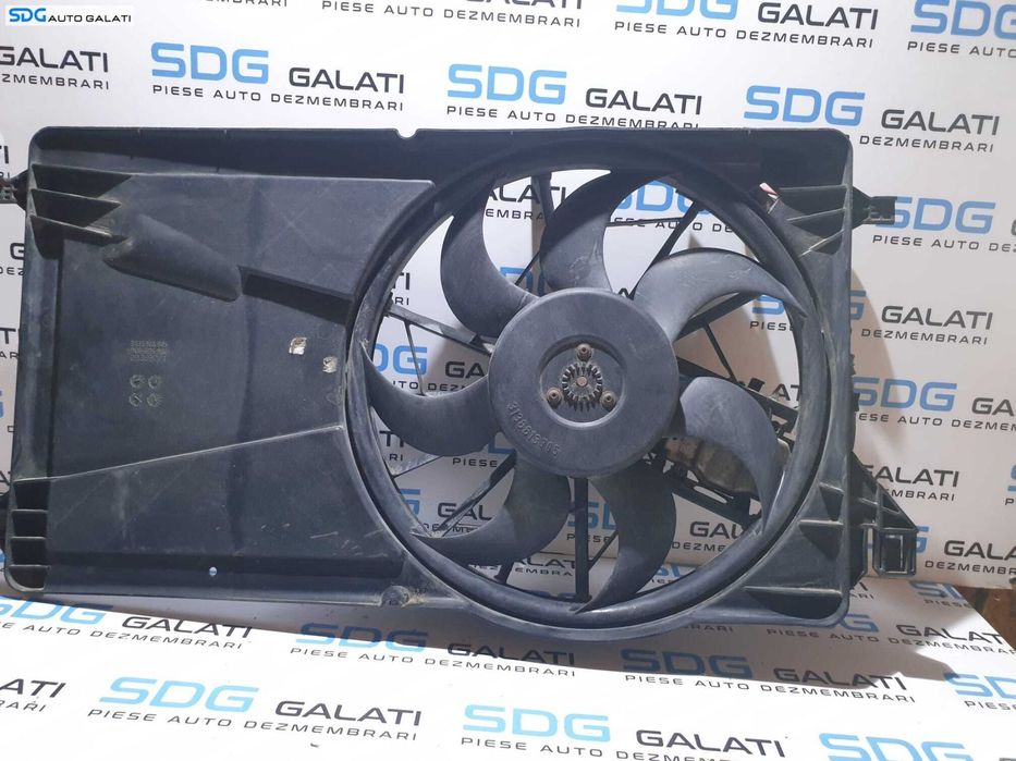 Ventilator Electroventilator Cu Releu Modul Ford Focus 2 1.8 TDCI 2004 - 2010 Cod 3M5H-8C607-RG 1137328148 [D0817]