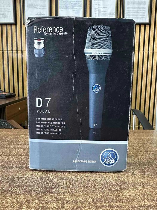Вокален динамичен микрофон AKG D7