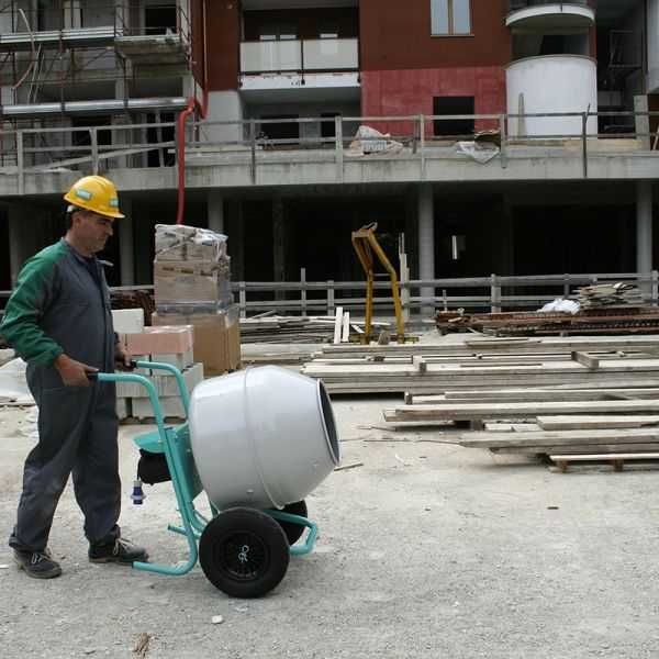 Betoniera Imer Rollbeta 130, capacitate 138 l, diametru cuva 610 mm, motor 230V,