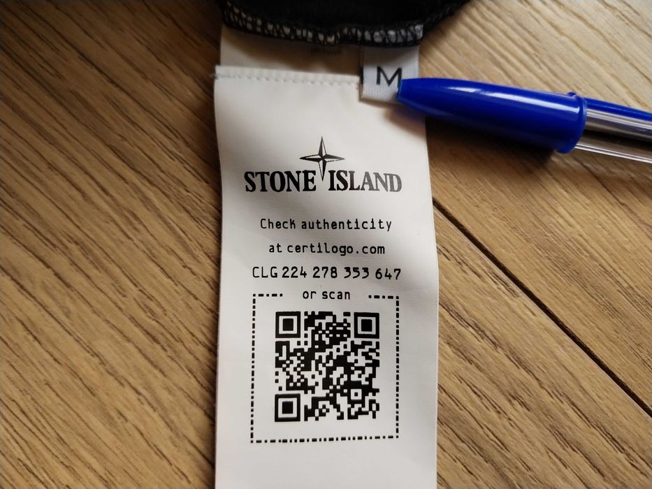 Stone Island Graphic Logo Branded  T Shirt 100% Памук Размер М