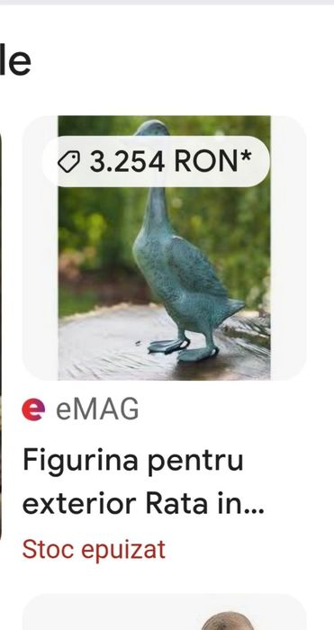 O deosebită Rată din bronz