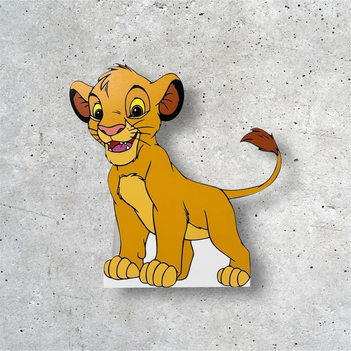 Селфи рамка и фигурка Симба