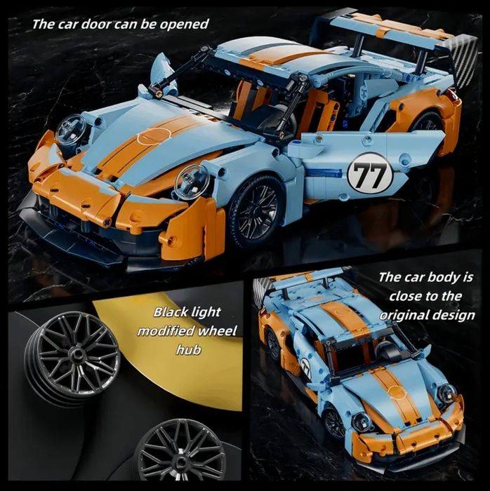 Конструктор лего суперкар Porsche 911