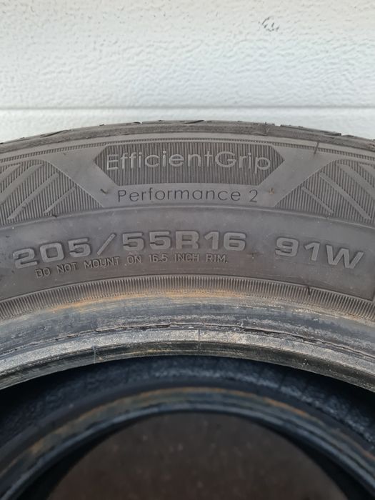 Летни гуми 2 броя GOODYEAR EficientGrip2 205 55 R16 дот 4721