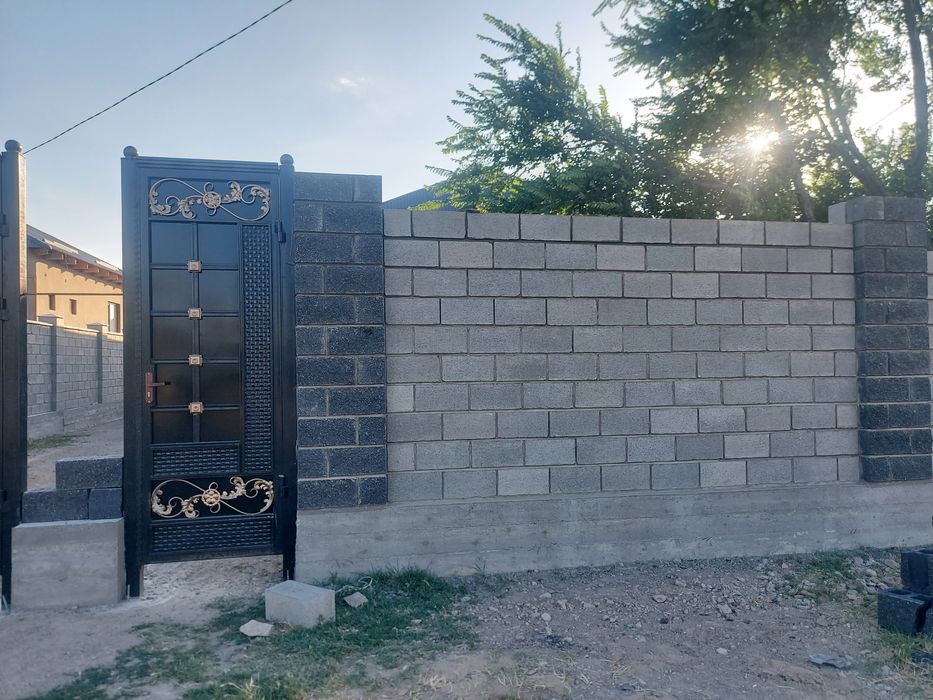 Кладка забор , термопанель