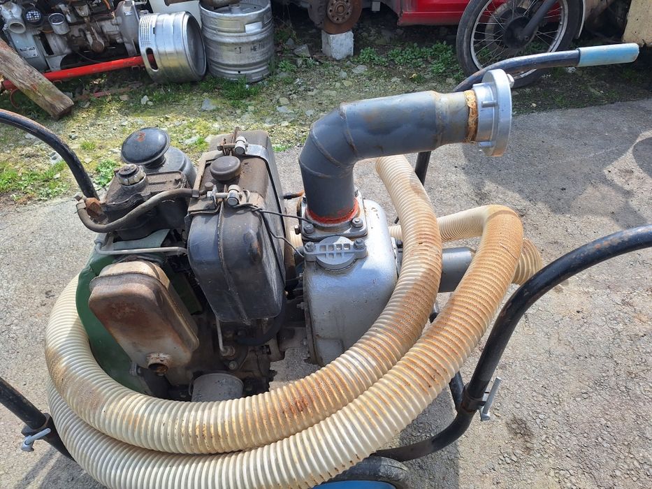 Едноцилиндрова дизелова помпа за вода