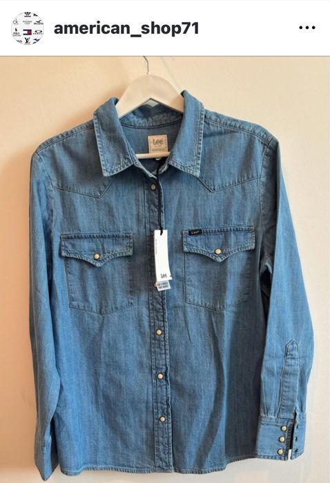 LEE! Классическая джинсовая рубашка