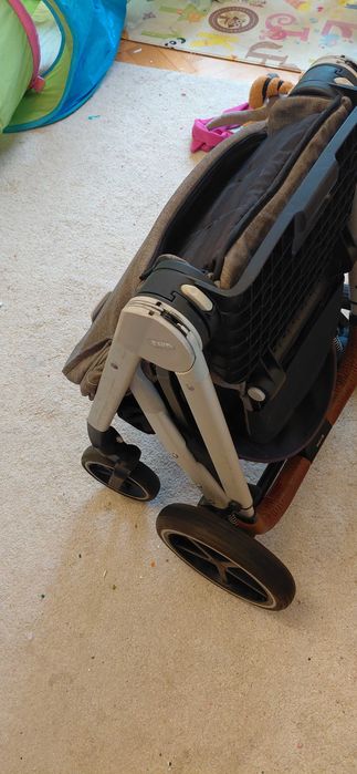 Cybex Baluos S  количка с кош за новородено и лятна  седалкак