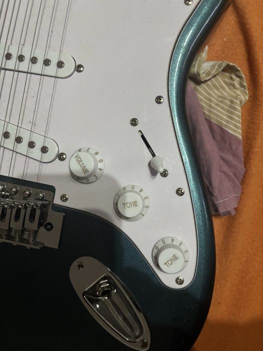 Chitara electrica maxgig stratocaster teal