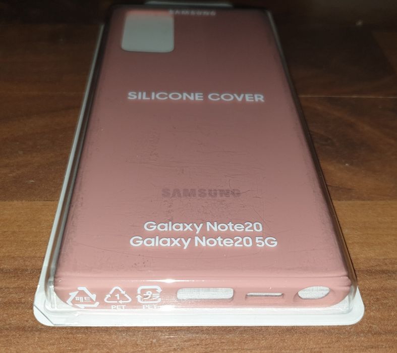 Husa silicon originala Samsung Silicone Cover Note 20 N980 5G N981