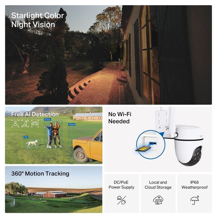 4G камера sim camera 2k