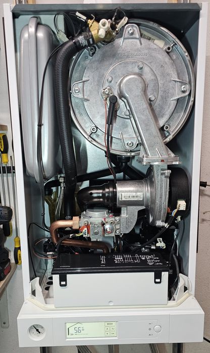 Centrală termică în condensare Wismann 35kw, cu garanție!
