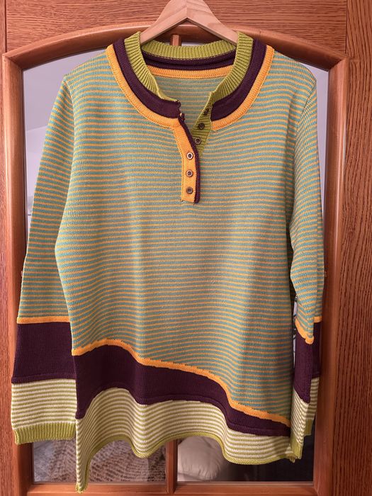 Pulover dama viu colorat