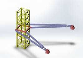 Крепежные системы для башенных кранов