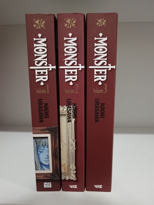 Manga на Monster vol. 1-3 и Goodnight punpun vol. 1