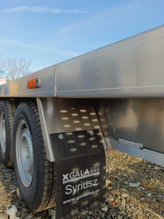 Trailer Taurus 8,5 m, 3,5 tone, 3 axe R14, ALUMINIU