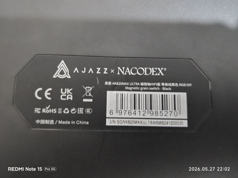 Ajazz AK820 max ultra
