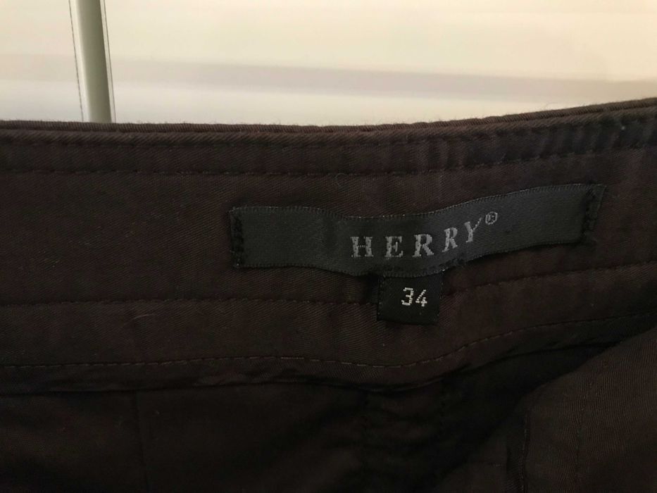 Стилна кафява пола HERRY р-р 34