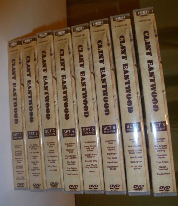 CLINT EASTWOOD -DVD- Filmography  1966-2002