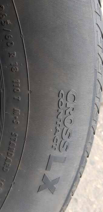 Всесезони гуми-18цола-265/60-1бр.-90лв."CONTINENTAL "