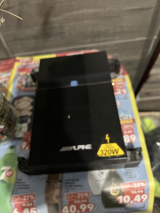 Vand subwoofer si amplificator (statie) Alpine