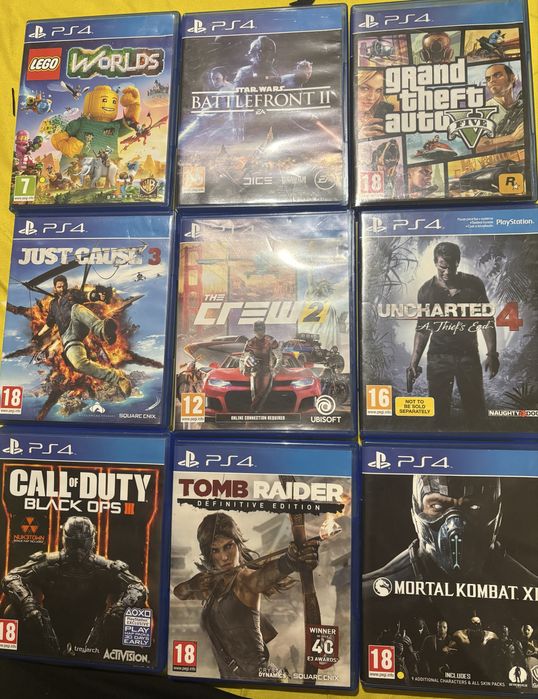 jocuri ps4/ps5 impecabile