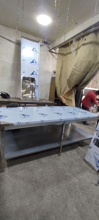 Стол нержавейка мойка стиллаж стеллаж stol stilaj 10 лет гарантии