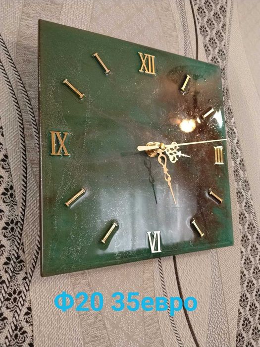 Ръчно Изработени  часовници от епоксидна смола