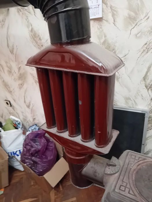 Печка на дърва в конплкт