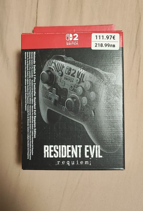 Nintendo Switch 2  Pro Controller RE Requiem