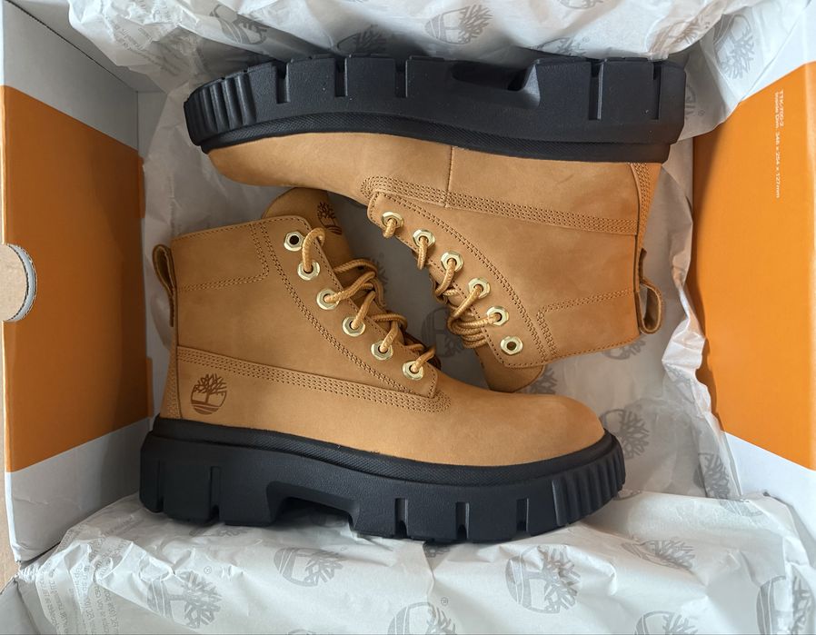 Timberland Greyfield Mid Lace Up Boot ОРИГИНАЛНИ дамски боти 37,5/38,5