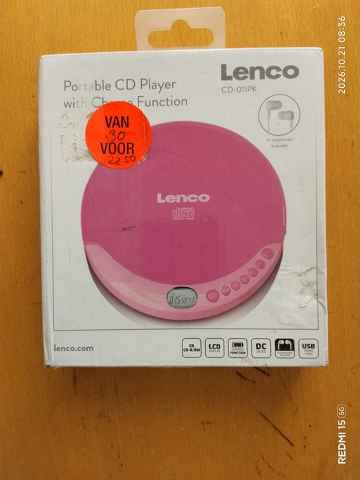 Дискмен Lenco cd-011pk