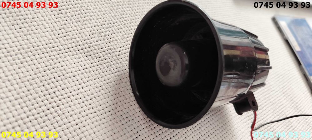 sirena auto alarma se vinde ca in imagini 12v