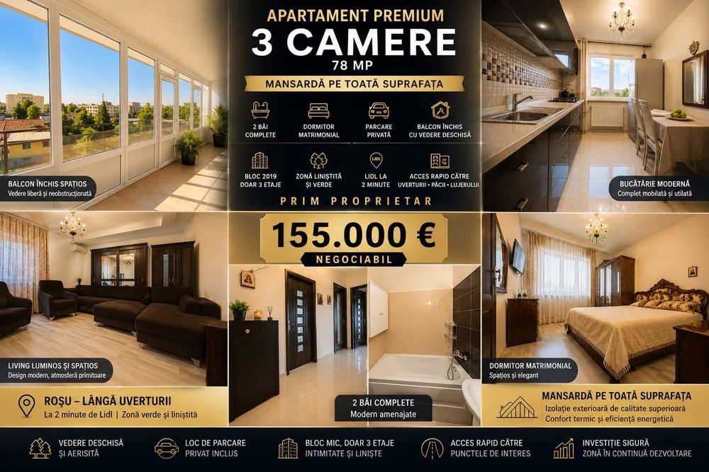 Apartament Elegant De Vânzare