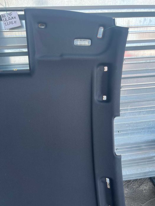 Черен мек таван Audi A6 C6 4F седан комплект с таван колонки и сенници