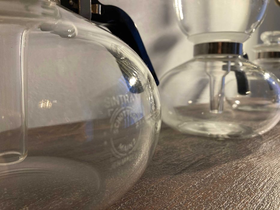 set preparare cafea cafetiere originale Sintrax 52 masina fierbator