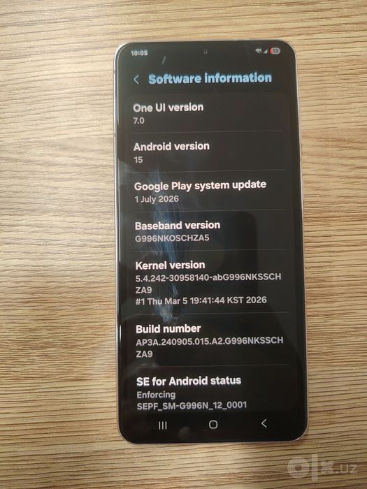 Galaxy S21+ 5G kafolat bilan