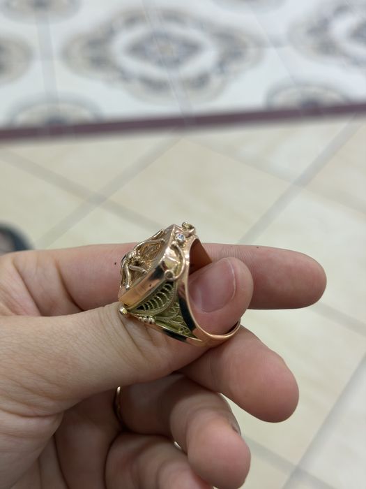 Печатка золотая