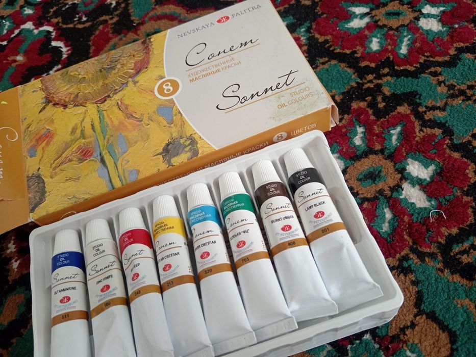 Sonnet studio oil colours