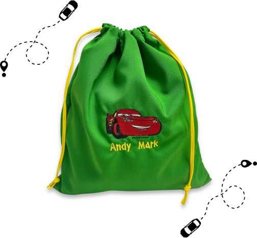 Saculet personalizat cresa gradinita